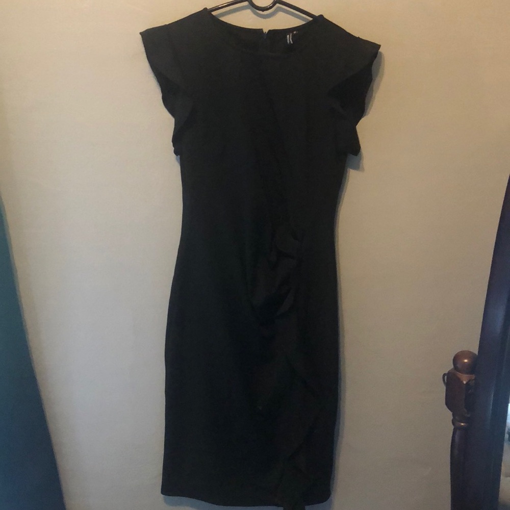 Black cocktail dress